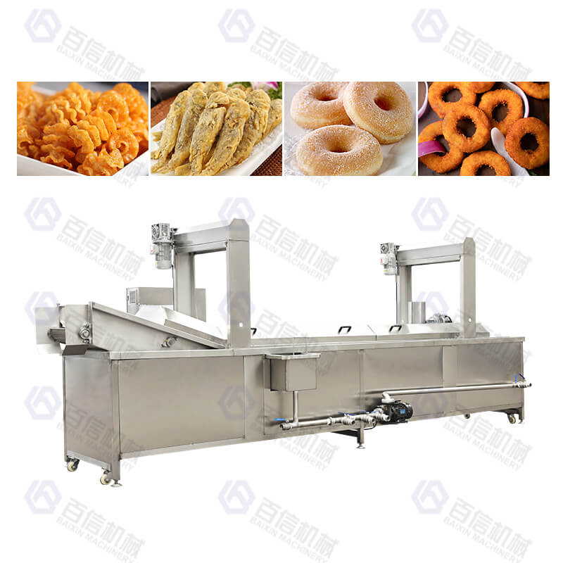Banana chips continuous frying machine